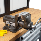 Set of 2 aluminium jaws 100mm for shop bench vise