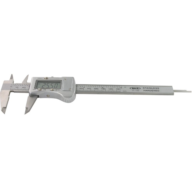 Electronic digital caliper with metal cover capacity up to 150mm