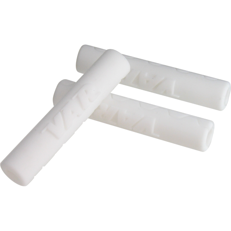Polybag 4 cable tips 5mm - white
