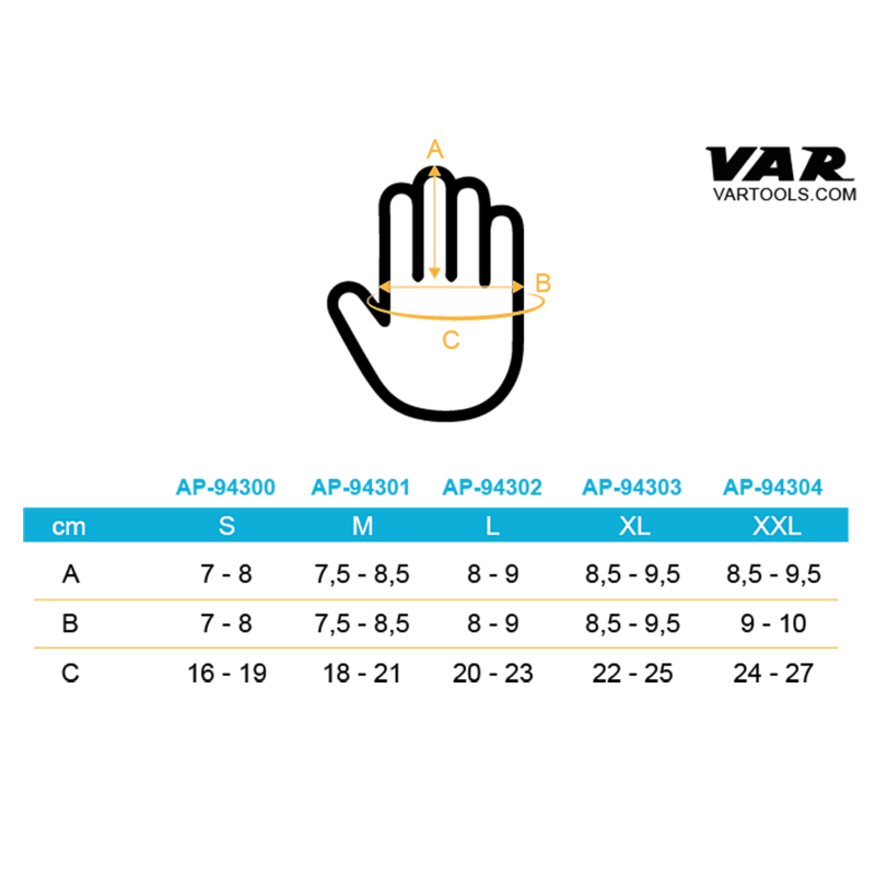 Work gloves black size L