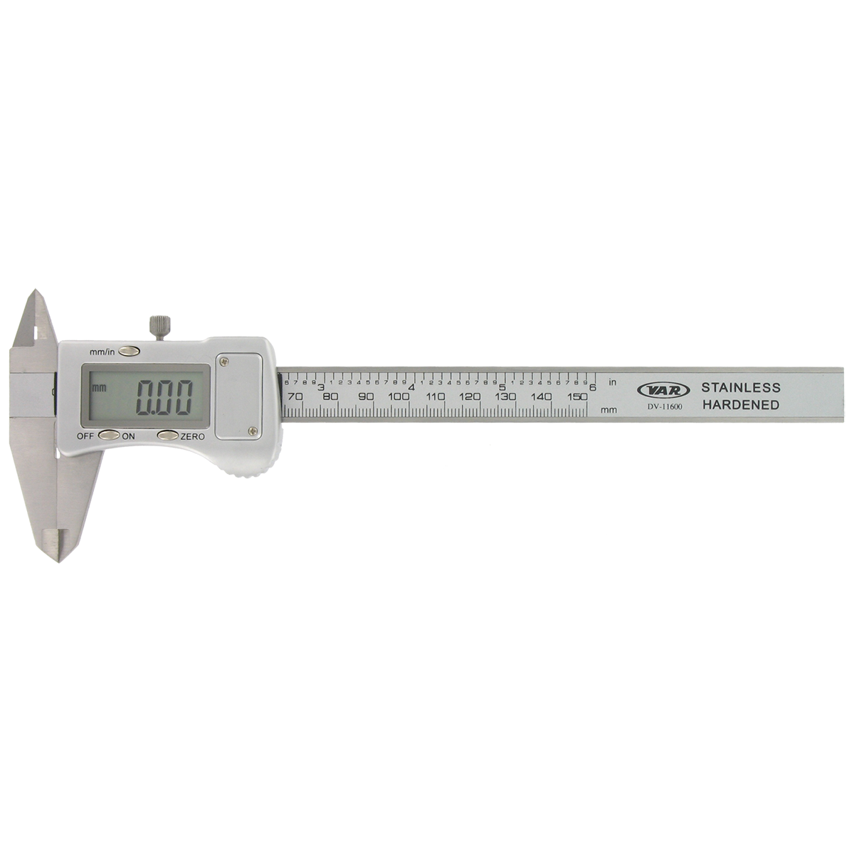 Electronic digital caliper with metal cover capacity up to 150mm