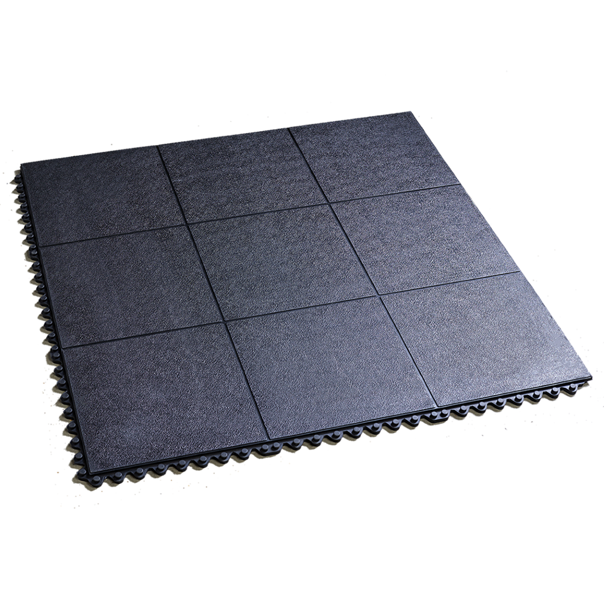 Antifatigue floor mat 915x915x16mm black