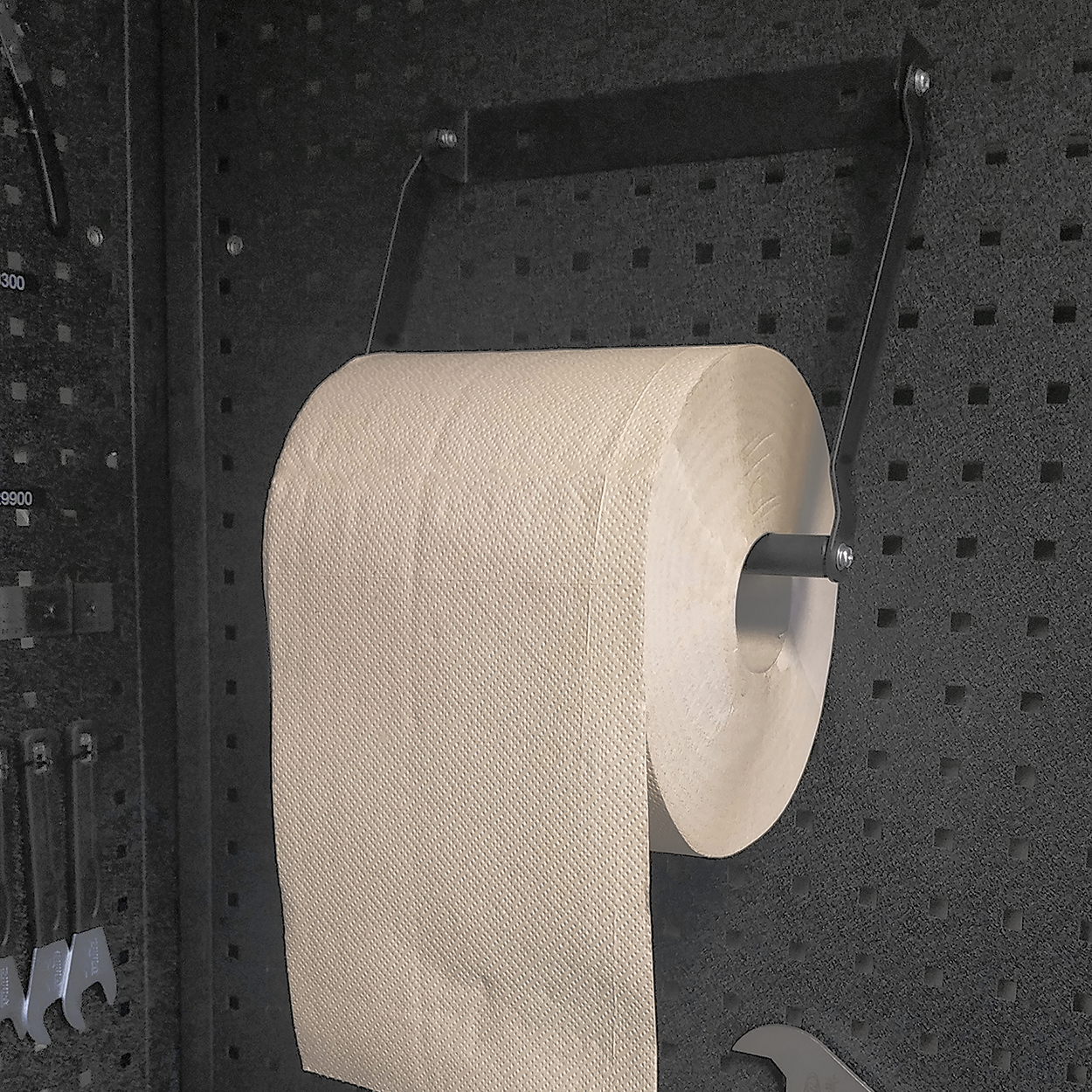 Support de bobine pour panneaux perforés VAR