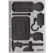 Mousse outils pour outils de mesure avec prédécoupe