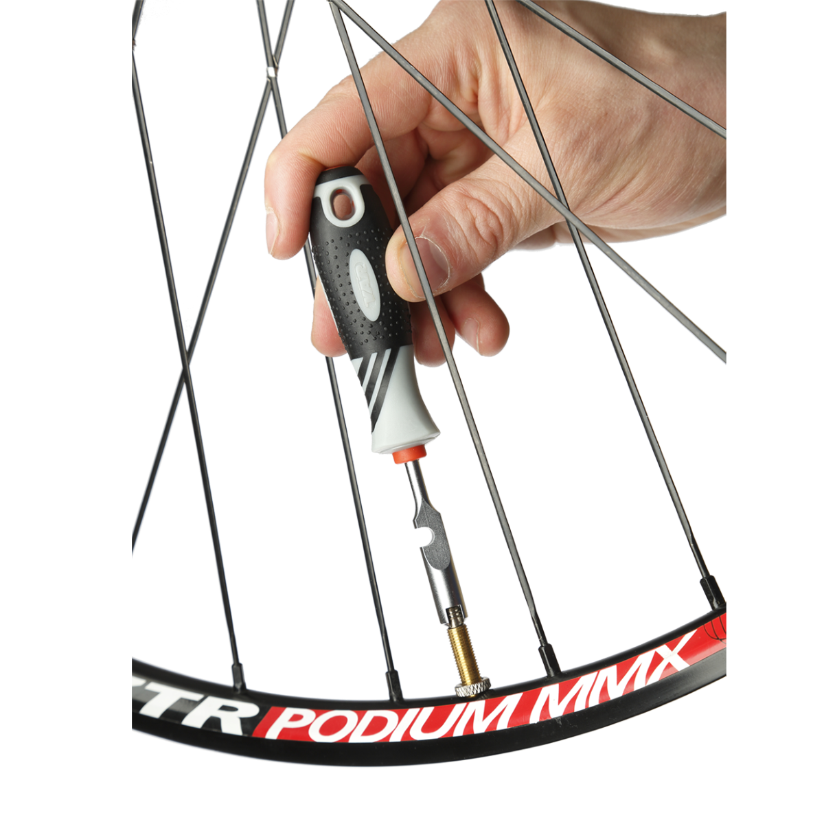 Valve core extractor for Presta valves