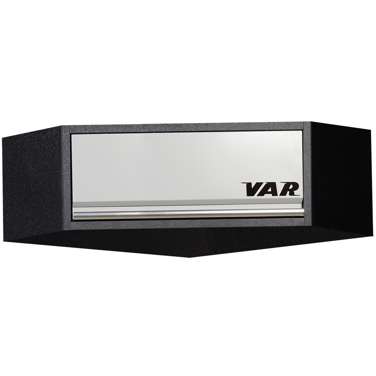 Corner wall black granite painting