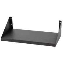 Steel tray for perforated tool panel - granite black