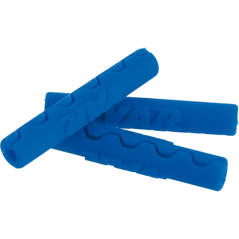 Polybag 4 cable tips 4mm - blue