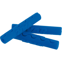 Polybag 4 cable tips 4mm - blue