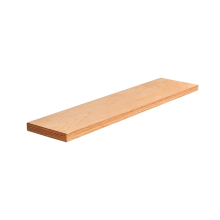Beech plywood corner bench top extension of 23 cm deep