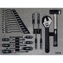 Tool tray for spanners, screwdrivers, hooks, hammer - TOOLS INCLUDED