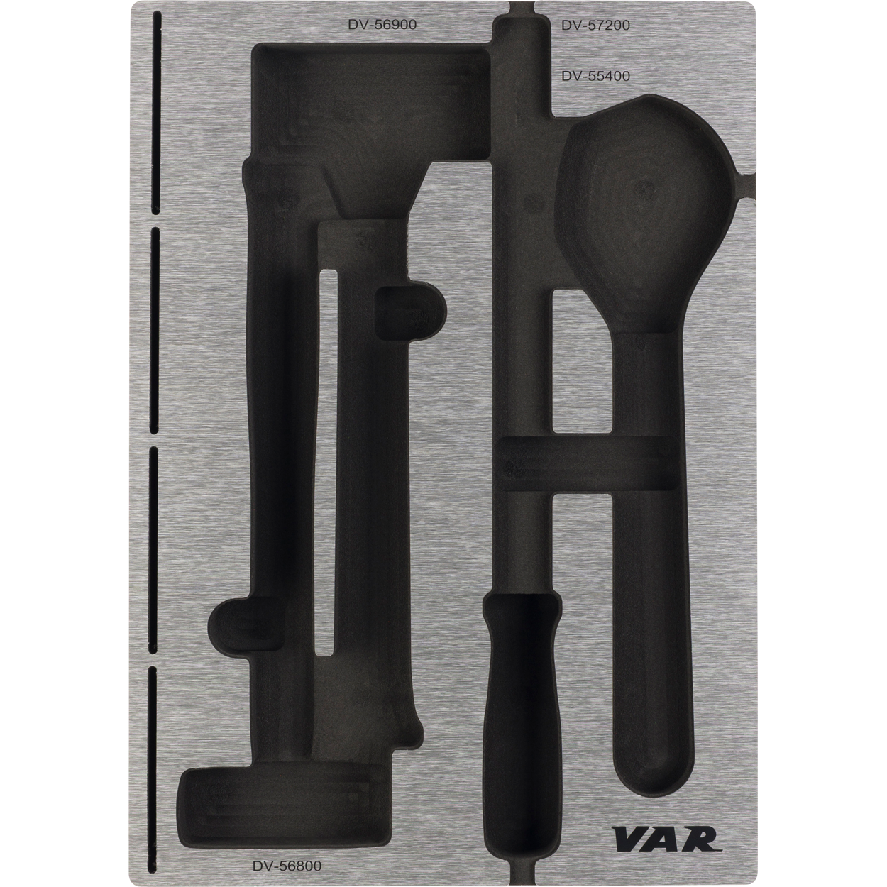 Mousse outil pour marteaux et lime avec prédécoupe