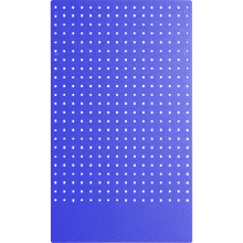 Panneau porte-outils 61 cm - bleu granité
