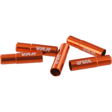 Polybag 4 cable ends for brake cables - orange