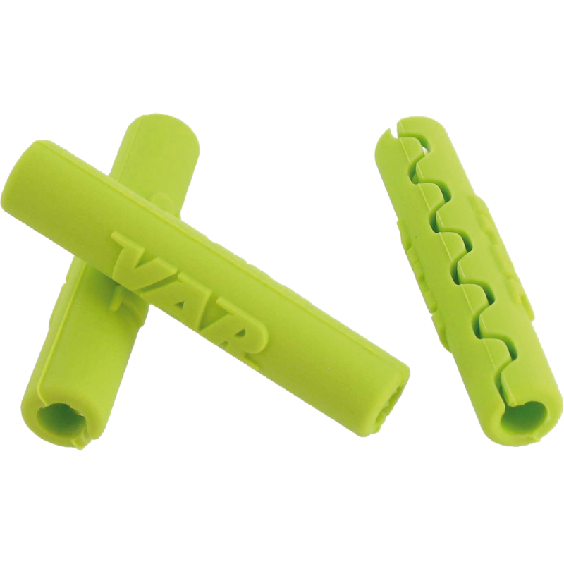 Polybag 4 cable tips 5mm - green