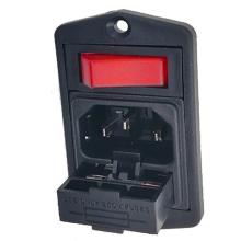Interrupteur principal avec porte fusible p/ PR-90300