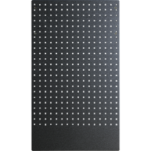 Tool panel 61 cm - black granite painting