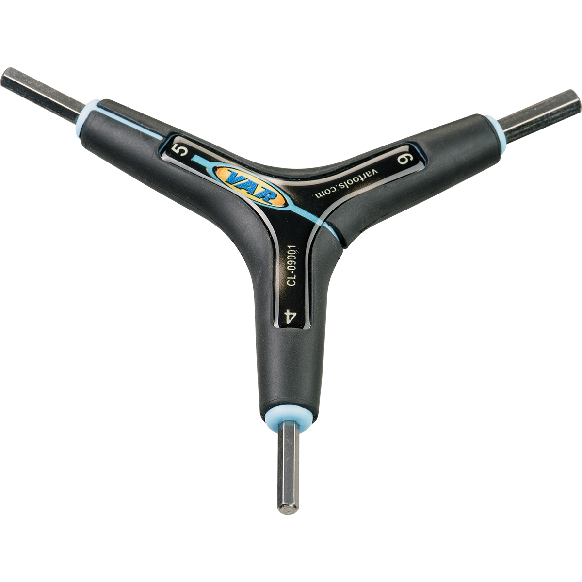 Clé hexagonale triple 4/5/6 mm - sur carte