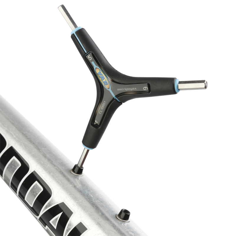 4/5/6mm "Y" hex wrench set carded