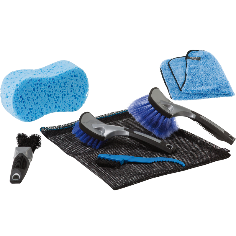 Bike cleaning brush kit (6 pieces)
