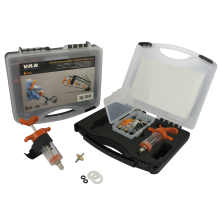 Professional hydraulic disc brake bleeding kit (orange)