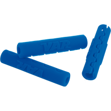 Polybag 4 cable tips 5mm - bleu