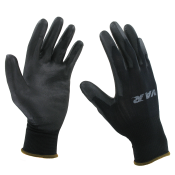 Work gloves black size XL