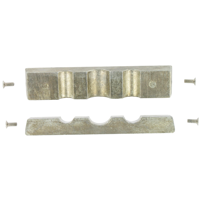 Set 2 aluminium jaws for axle vise RP-01200
