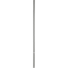 Single-sided panel connector grey hammered