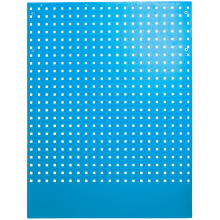 Corner tool panel - RAL 5012 blue painting