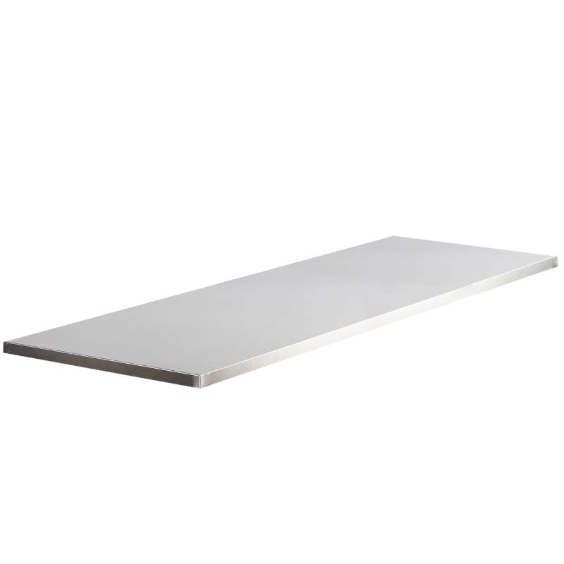 Plateau inox profond 3 éléments - 2040x690mm