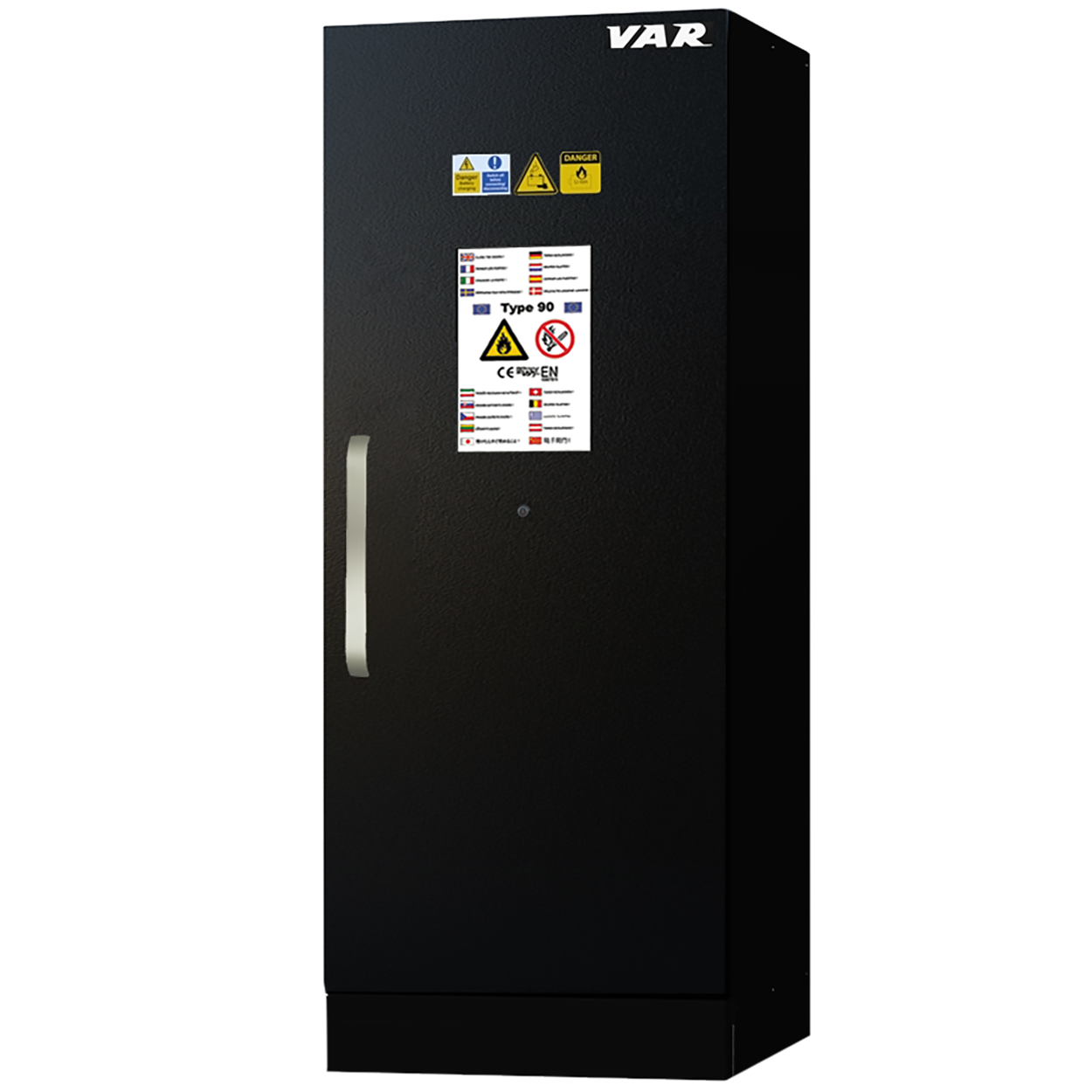 Armoire stockage batteries haute 90cm - étagères/prises