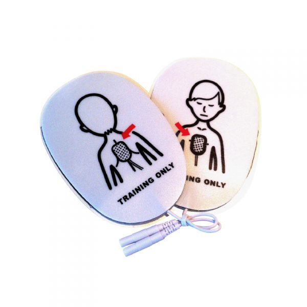 Électrodes enfant pour défibrillateur de formation