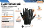Gants de palpation anti-coupure - Compatible écran tactile