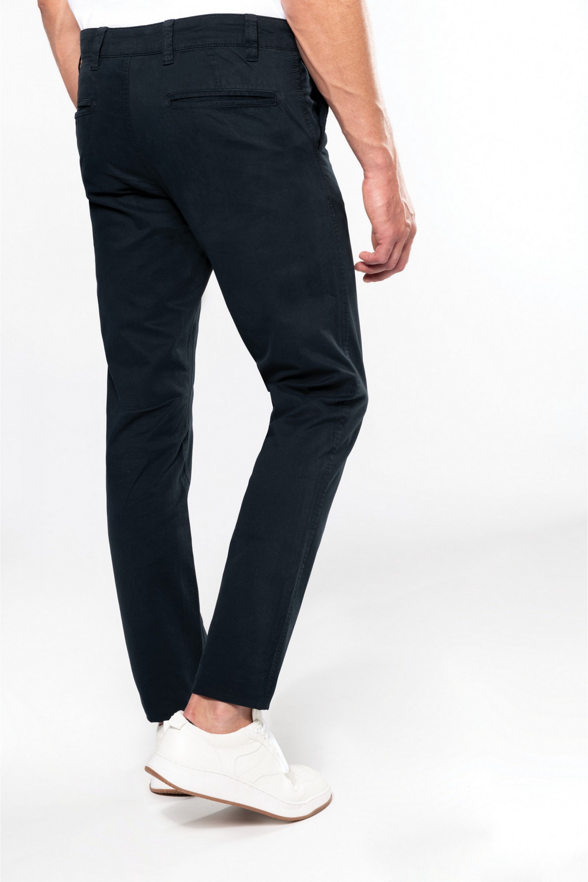 Pantalon chino noir discount homme