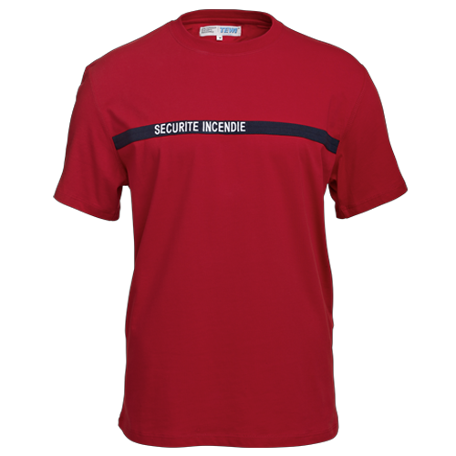 T-shirt Sécurité Incendie - SSIAP