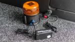 Gyrophare orange à LED - Rotatif Magnétique - Autonome