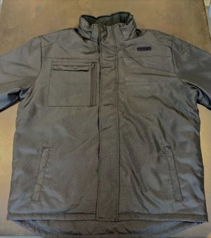 Parka SÉCURITÉ PRIVÉE longue / noire