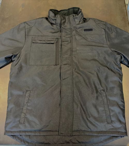 Parka SÉCURITÉ PRIVÉE longue / noire