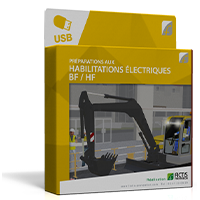 Support formateur - Clé USB : Habilitations électriques BF / HF