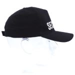 Casquette noire imprimée SÉCURITÉ