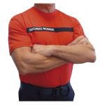 T-shirt rouge SECURITE INCENDIE