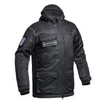 Parka Hardshell SÉCU-ONE WF 150 flap Sécurité Privée noir