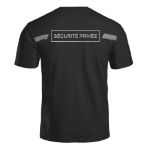 T-shirt SÉCU-ONE Privée Sécurité noir