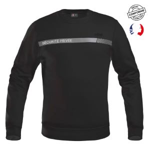 Sweat SÉCU-ONE Sécurité Privée noir