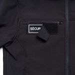 Veste Softshell SÉCU-ONE flap Sécurité Privée noir