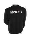 Sweat-shirt SECURITE noir