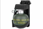 Set Grenade Factice M67 avec fixation molle noir WOSPORT