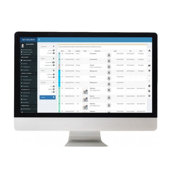 Main courante informatique - Internet / 1 an / 1 accès