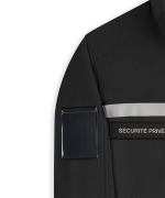 Veste polaire SECURITE PRIVEE avec bande HV - GK